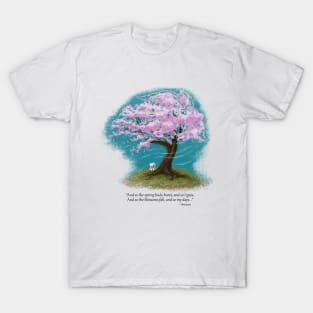 Cherry Blossom Quote T-Shirt